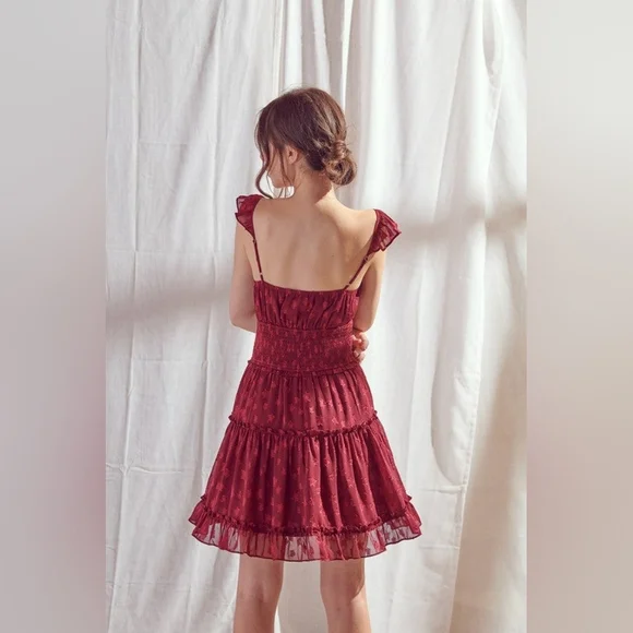 💘 Storia Lucky Star Ruffle Dress - Picture 4 of 9